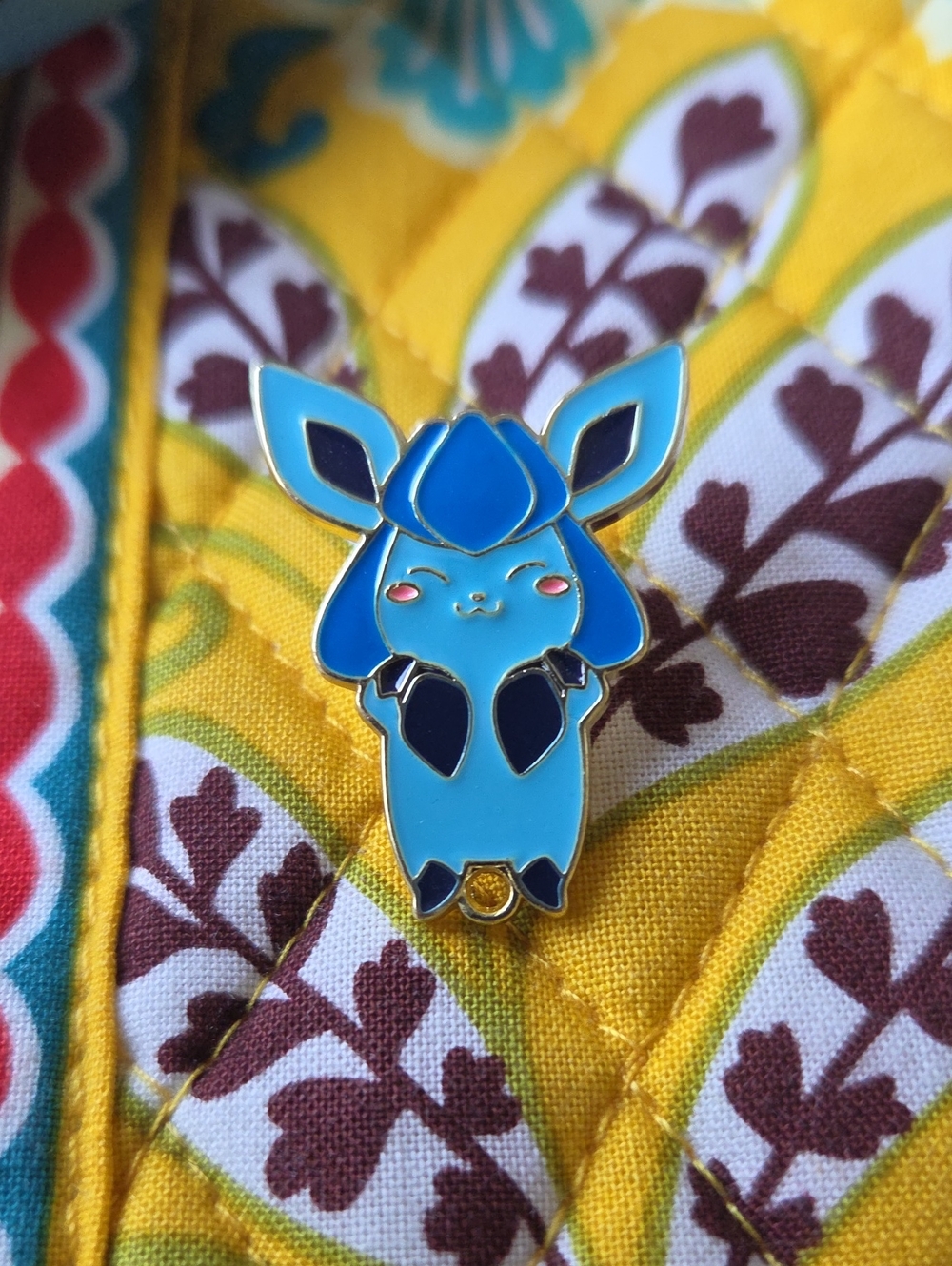 Pokemon Blue Eeveelution Enamel Pin - Light & Dark Blue